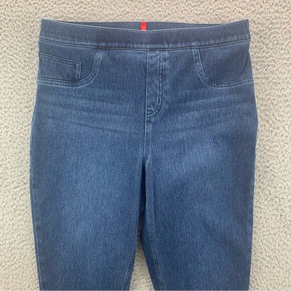 Spanx Jean-ish Ankle Women's Leggings Faux-Front Pockets   -  Size:  L (Regular) - Picture 2 of 14